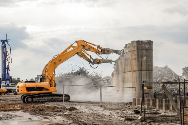 Silo Demolition in Loveland