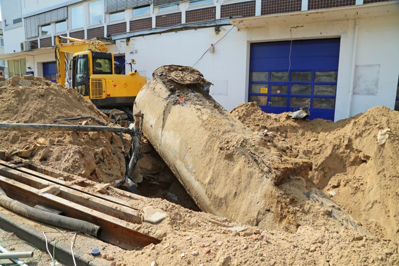 Industrial Site After Demolition