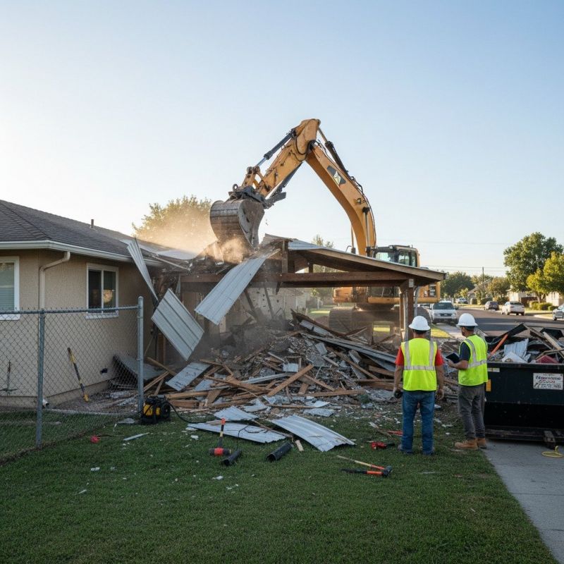 Carport Demolition detail