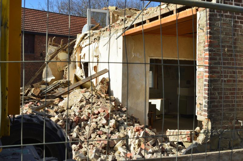Exterior Demolition detail