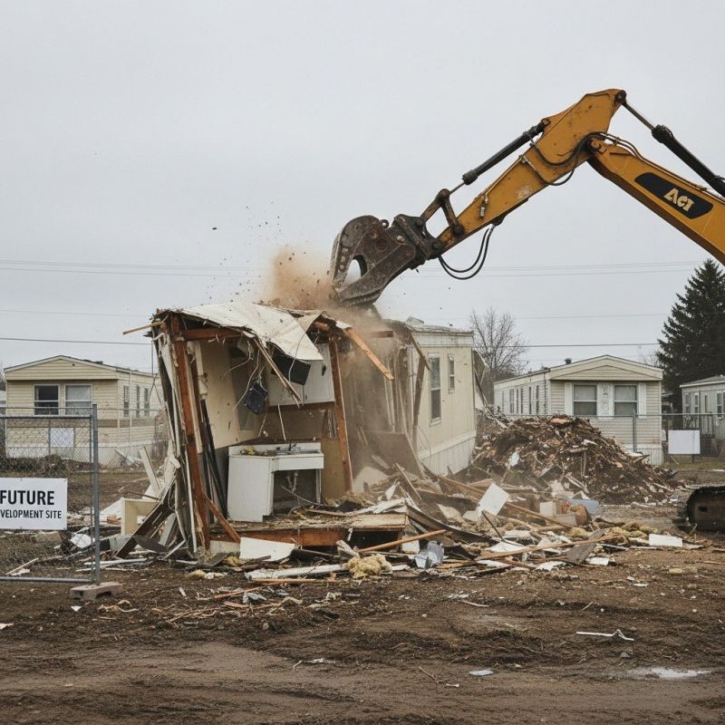Mobile Home Demolition